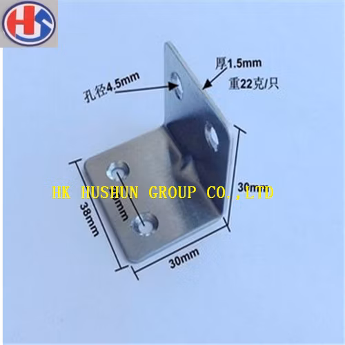 Code d'angle galvanisé en fer en acier inoxydable 304, code d'angle (HS
